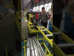 7.5kw  Perforated Holes Shutter Slat Door Roll Forming Machine