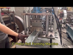 C Profile Shaped Roll Forming Machine
