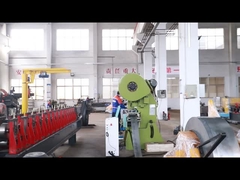 0.7-1.2mm Galvanizzato Acciaio Metallico Chiusura Porta Roll Formare Macchina