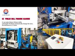 Macchina per la formatura di rulli per arcarecci CZ